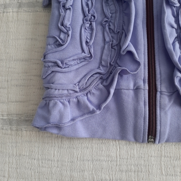 𝅺Peekaboo Beans Frill Seeker Fleece Lined Vest size 2 - Picture 5 of 7